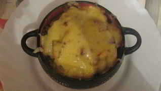 Печень запеченная в горшочках