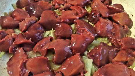 печенка медово-горчичная