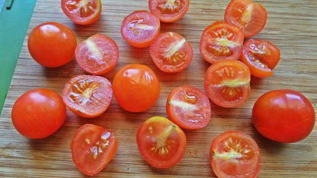 печенка с овощами и гречкой