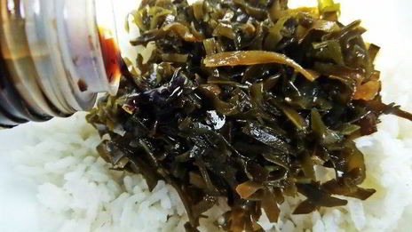 сливочная печенка с рисом по-японски