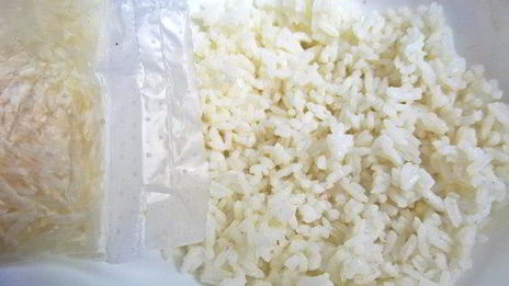 сливочная печенка с рисом по-японски