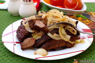 Свиная печень по-московски