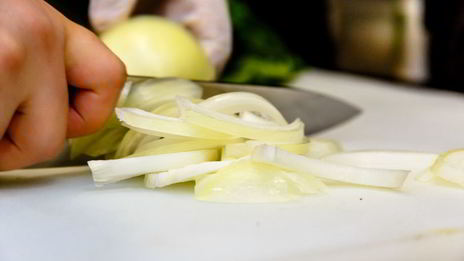 телячья печень со шпинатом