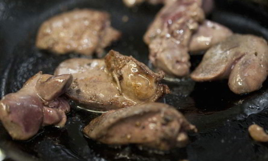 Рецепт жареная куриную печень