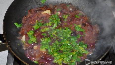 жареная печень по-венециански