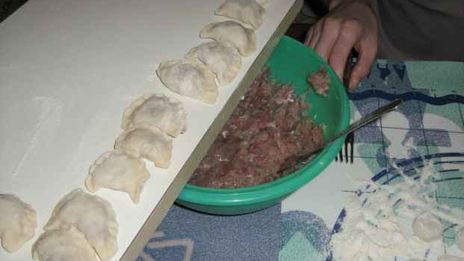 аппетитные пельмени