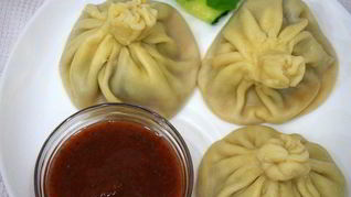 Хинкали с бараньим фаршем