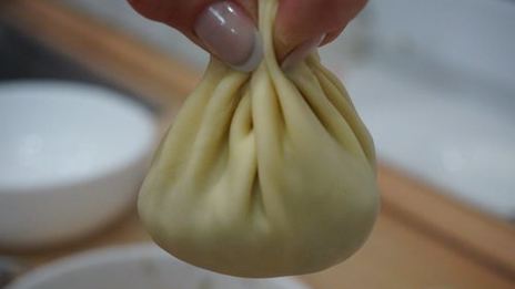 хинкали с бараньим фаршем