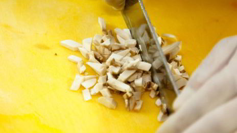 хинкали с картофелем и грибами