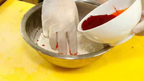 хинкали с картофелем и грибами