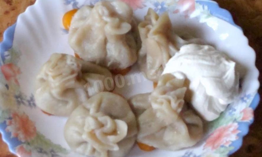 Рецепт китайские пельмени с креветками грибами и мясным фаршем