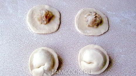 пельмени из трески и свинины