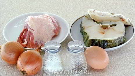 пельмени из трески и свинины