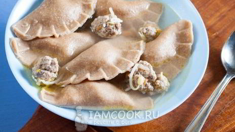 пельмени из цельнозерновой муки