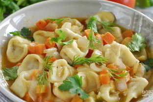 Пельмени с бараниной