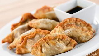 Пельмени с креветками