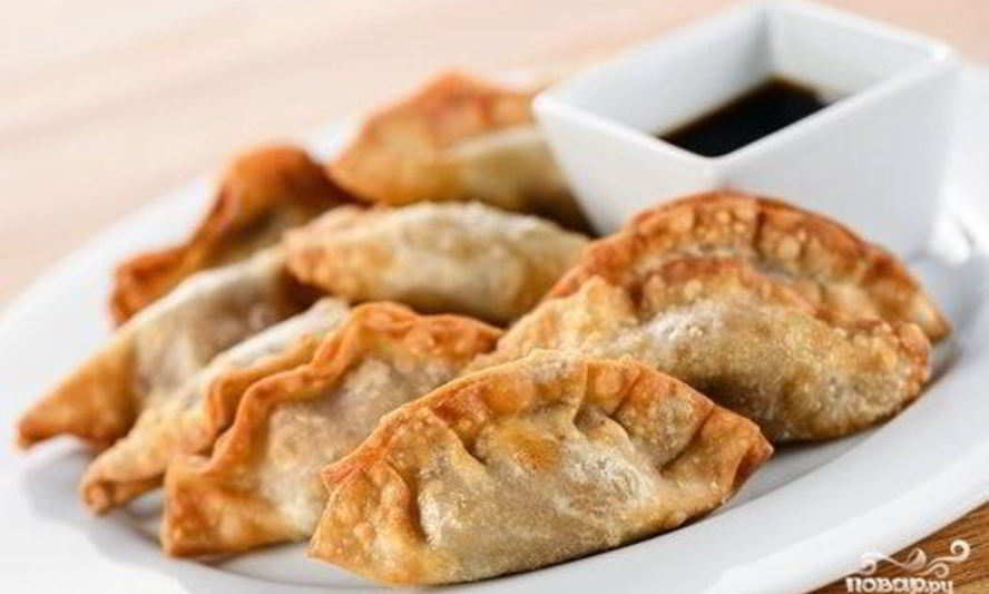 Рецепт пельмени с креветками