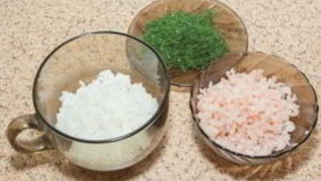 пельмени с креветками