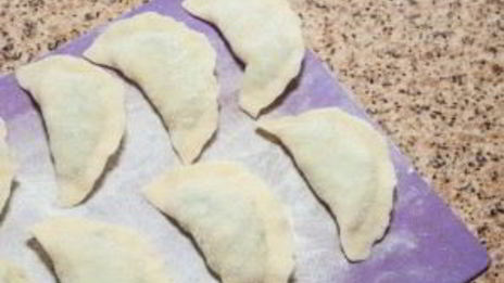 пельмени с креветками