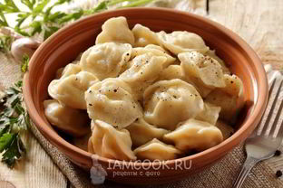 Пельмени с курицей