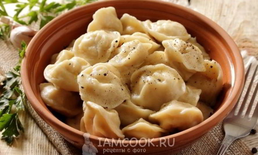Рецепт пельмени с курицей