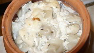 Пельмени с простоквашей