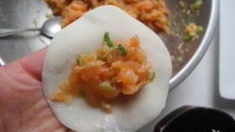 пельмени с семгой