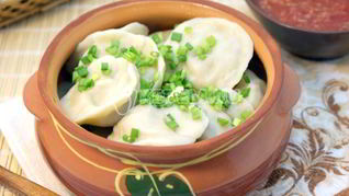 Пельмени с тыквой