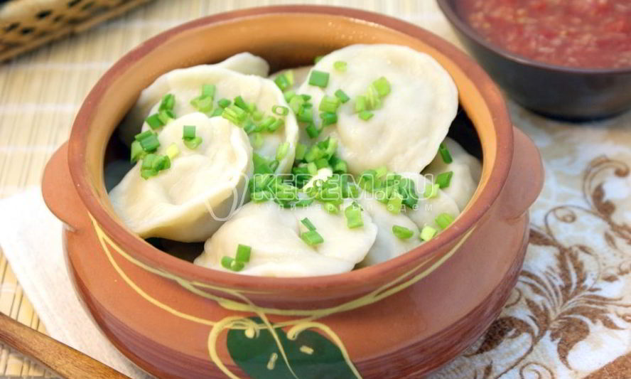 Рецепт пельмени с тыквой