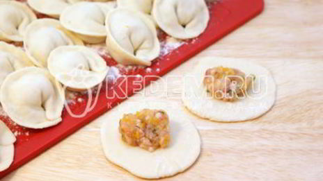 пельмени с тыквой