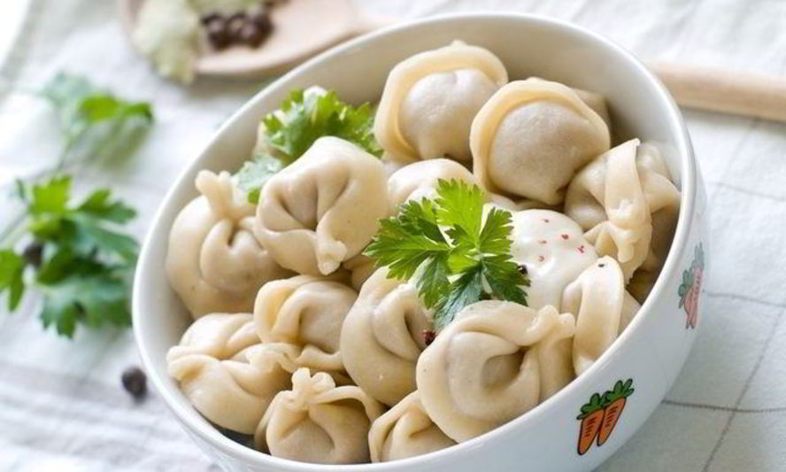 Рецепт пельмени в горшочках в микроволновке