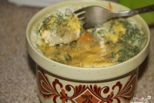 Пельмени в горшочке