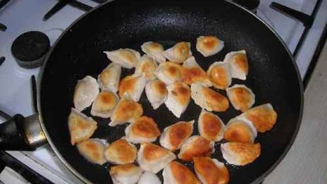 пельмени запеченные с мясом