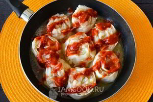 Постные ленивые пельмени