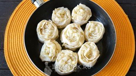 постные ленивые пельмени