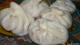 Сочные хинкали с бараниной и базиликом