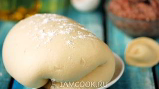 Тесто для пельменей на воде