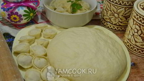 тесто для пельменей с полбяной мукой на воде