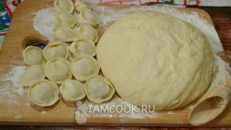 тесто для пельменей с полбяной мукой на воде