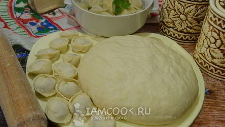 тесто для пельменей с полбяной мукой на воде