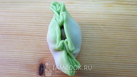 цветные китайские пельмени