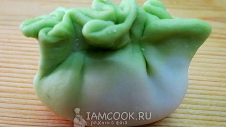 цветные китайские пельмени