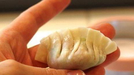 японские жареные пельмени