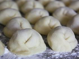 Заварное тесто для пельменей