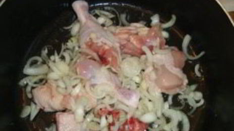 азербайджанский плов с курицей