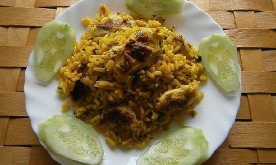 Рецепт дошеме — плов с курицей