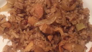 Грибной плов