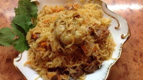 макаронный плов