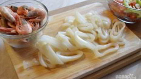 паэлья из морепродуктов