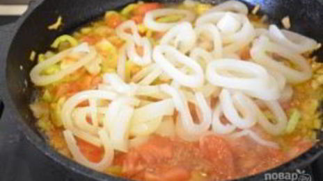 паэлья из морепродуктов